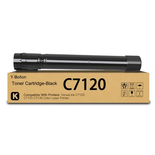 Image of High Yield C7120 006R01824 Black Toner Cartridge Compatible for Xerox VersaLink C7120 C7125 C7130 Printer