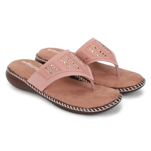 Image of ORTHO JOY doctor Footwear for women|| Fancy Footwear For Women || Orthopedic Women's Fancy Slipper /Sandal For Women