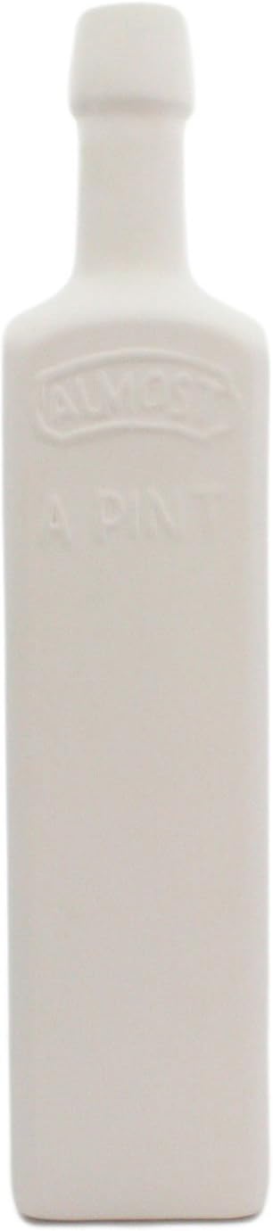 HomArt Bone China Ceramic Almost A Pint, White