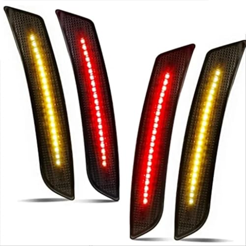 Feux arrières auto et latéraux LED pour Chevy Camaro 2016-2022 coque fumée DECTER