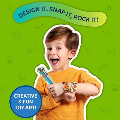 Image of Skillmatics Snap Bandz - Animals, DIY Jewelry Art & Craft Activity