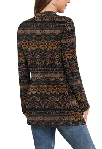 Image of Yincro Womens Lightweight Cardigan Long Sleeve Open Front Casual Sweater Cardigans with Pockets
