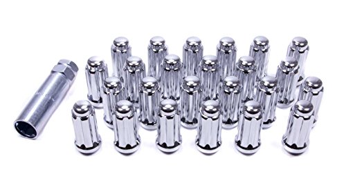 Gorilla Automotive 26104HT Small Diameter Duplex Acorn Chrome 6 Lug Kit (14mm x 2.0 Thread Size) - Pack of 24