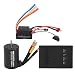Alomejor 1/8 1/10 RC Car 3650 3600KV Brushless Motor + 60A ESC + Programmer Card Combo Set Remote Control Model Parts