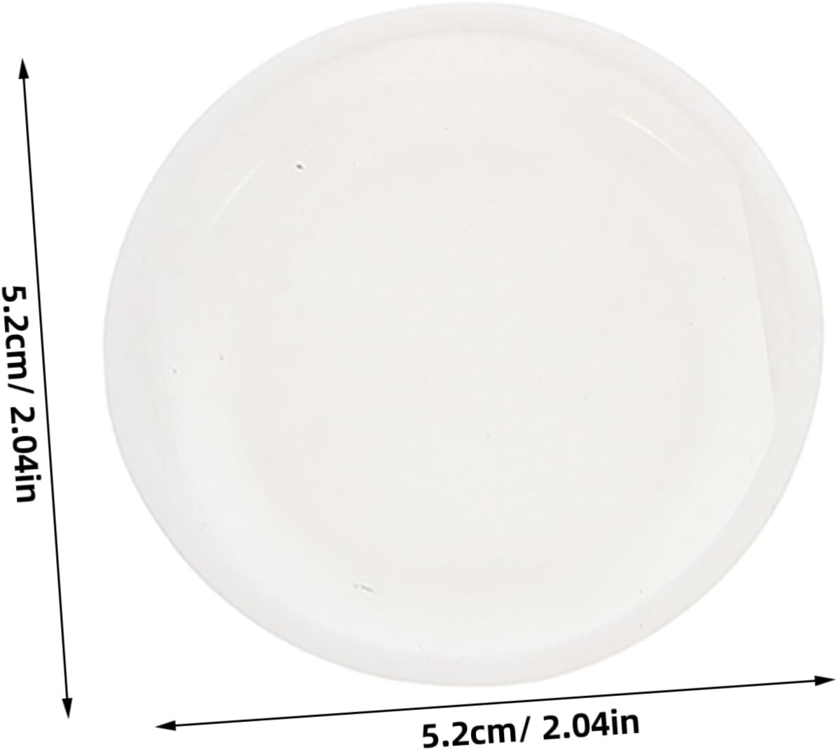 Gadpiparty White Plastic Caps 30pcs for Poster Tube Storage and Shipping