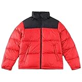 Sentirse más cómodo NP Invierno la cara parkas mezcla colores pareja blanco pato abajo casual mujeres