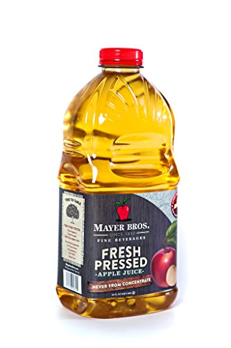 Mayer Brothers Fresh Pressed Apple Juice Made From USA Apples Only