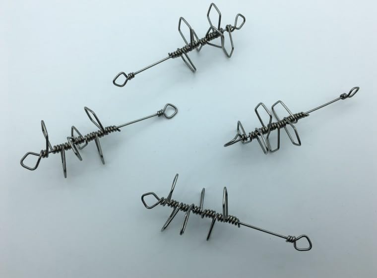 Pin conector para pesca de carpa, set 10 piezas miniatura 4