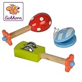 Jedes der Instrumente ist bunt lackiert und macht tolle Geräusche.