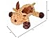 Patchwork Pet Swirl Moose 15-Inch Squeak Toy for Dogs