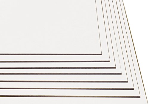 40 Sheets Chipboard 32pt White 1 Side - 11