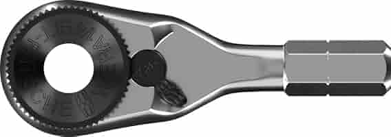 Wera Tools 05003662001 8011 Zyklop Mini 4 Bit ratchet, 1/4