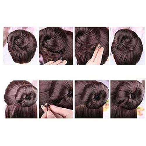 Image of MF HIGH PROFILE Jura Hair Pins for Women & Girls 200pcs|Small & Strong Hold Hair Styling Accessories | Stylish Hairpins for Bun, Juda, Party, Daily Use Hairstyling Clips 5.5cm (Black)