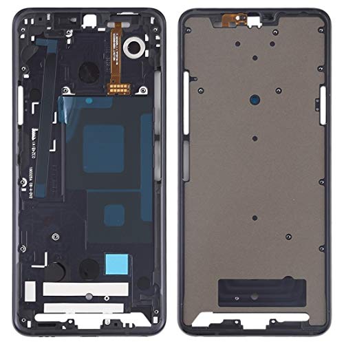 Plaque de lunette de cadre LCD pour LG G7 ThinQ noir boîtier avant de rechange G710