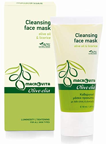 OLIVELIA MASCHERA DETERGENTE E LENITIVA OLIO DI OLIVA & LIQUIRIZIA 50 ML.