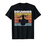 Drummer Baquetas Batería Camiseta