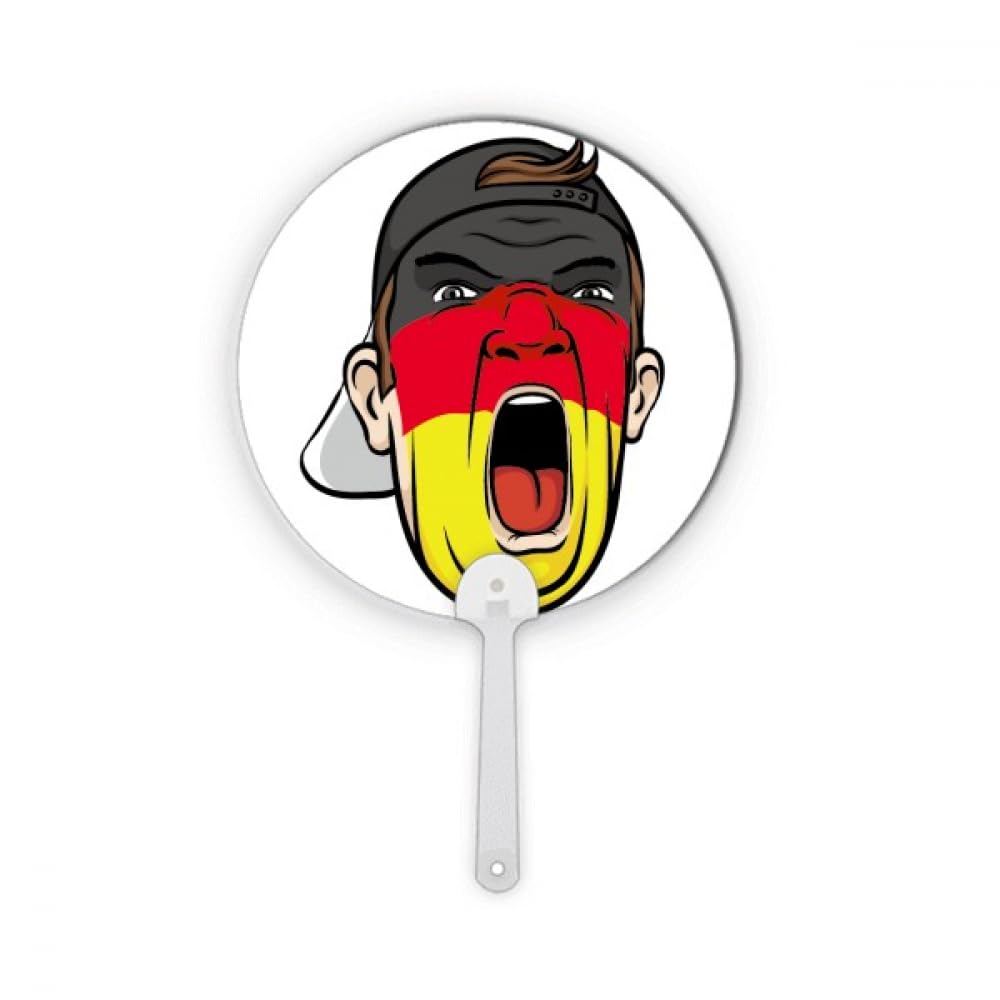 Casquette maquillage visage drapeau Allemagne pour supporter et fête