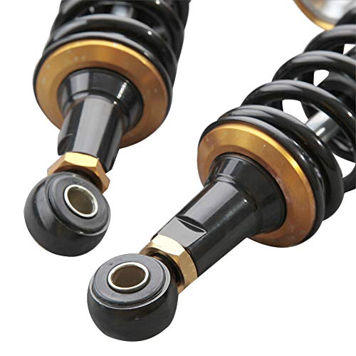 Gzyf 14.75 Inch 375Mm 2Pcs Universal Air Shock Absorbers For Honda Kawasaki Dirt Bike Gokart Moped Quad Rear Suspension #TOP7