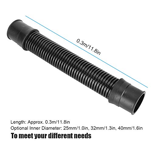 Aquarium Flexibler Schlauch Wasserschlauch Flexibel Aquarium Wellschlauch Wellpappe Kunststoffschlauch für Fischteichpumpe Aquarium, Teich und Aqua-Terrarium
