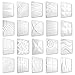 Produktbild HEXIM 3D Paneele 50x50cm - Große Auswahl an detaillierten PVC Kunststoffplatten für effektvolle Wand- & Deckengestaltungen - Perfect HD032 (5 Quadratmeter = 20 Platten)