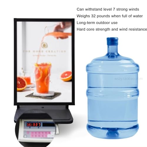 Support d'Affichage Stable Anti-Basculement avec Base à Eau - 4
