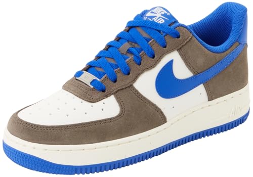NIKE Air Force 1 '07 LV8, Sneaker Hombre, Cave Stone Hyper Royal Sail, 41 EU