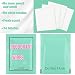 Loopeer 300 Pcs Deodorant Wipes Bulk Individually Wrapped Mini Deodorant Travel Size Disposable No Alcohol Antiperspirant Body Wipes Purse Essentials Fresh Scented Towelettes for Homeless Unisex