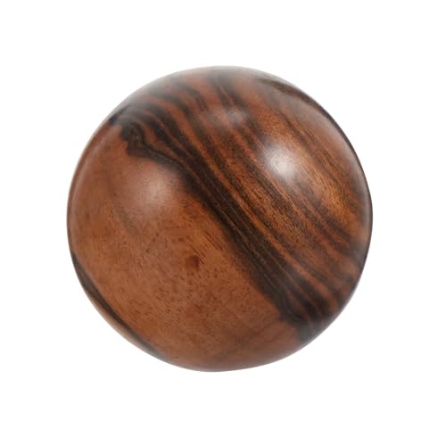 TOVINANNA 2pcs Fitness Golfer Spins The Ball Wooden Baoding Balls Outdoor Playset Hand Massage Balls Adultos Toys Hand Exercise Balls Training Ball Solid Wood Elder Ebony Wood