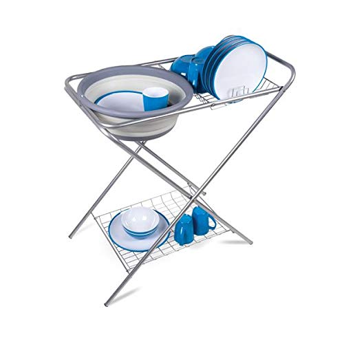 Kampa Washing Up Camping Stand with Collapsible Bowl Garden Outdoor Store