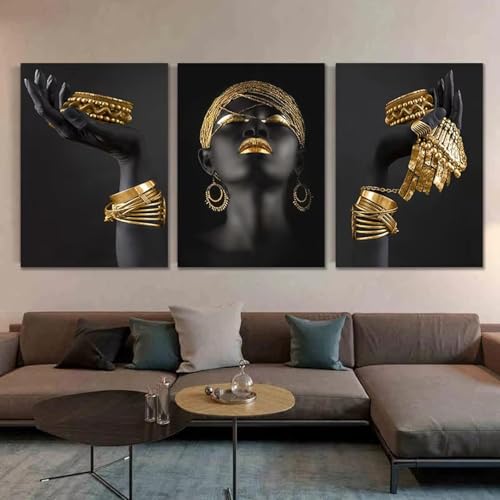 Peinture murale femme africaine pour célébrer la beauté noire et l'élégance artistique