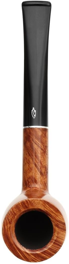 Savinelli Pipes Tre Collection - Mediterranean Wood Briar Pipe, Polished Finish, 3mm (Tre Polished 104)