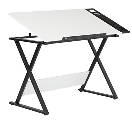 Sd Studio Designs Modern Premier Metal Tray For Art/Craft Table, 24 Inch, Black #TOP4