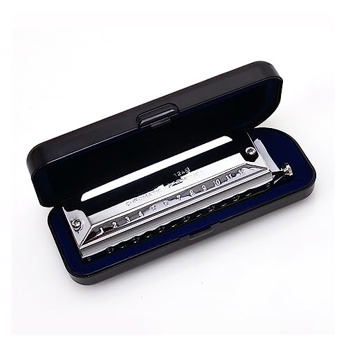 PacuM Harmonica par Instrument Clé Harmonica Chromatique C Clé 12 Trous 48 Tons Convient for un Usage Professionnel et Étudiant Instrument de Musique Harmonica - Les Beatles, Paul McCartney, John Lennon, RIngo Starr, George Harrison PacuM Harmonica par Instrument Clé Harmonica Chromatique C Clé 12 Trous 48 Tons Convient for un Usage Professionnel et Étudiant Instrument de Musique Harmonica – Image 6