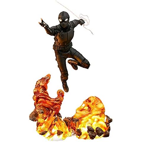 Hot Toys Far From Home Movie Masterpiece Spider-Man Stealth Suit Deluxe Multicolor,1:6,HT904858 Cover