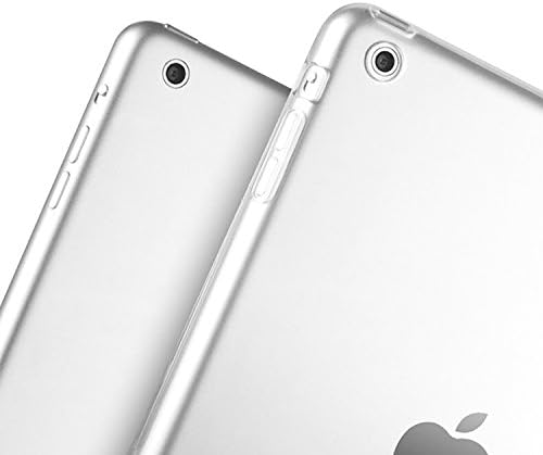 Jaorty iPad Mini 1/2/3 Case, Crystal Clear Soft TPU Gel Case with Shock Absorption for Apple iPad Mini 1/2 / 3 7.9" (NOT for iPad Mini 4)(Soft Clear)