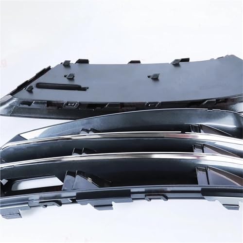 Rejilla de coche para parachoques de A4 B9 2016-2018 y marco decorativo de luz antiniebla 6