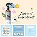 kin+kind Dog Coat Spray (12 fl oz) - Deodorizing Patchouli Formula with Long Lasting Dog Cologne Scent with Aloe Vera - Safe, Natural Odor Eliminator for Dogs - Made in USA (Patchouli)