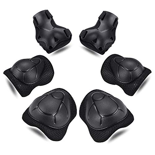 Kids Bike Helmet Sports Protective Gear Set Suitable for Ages 3-8 Years Toddler Boys Girls Knee Pads Elbow Pads Wrist Pads for Bike Bicycle Skateboard Scooter Rollerblading