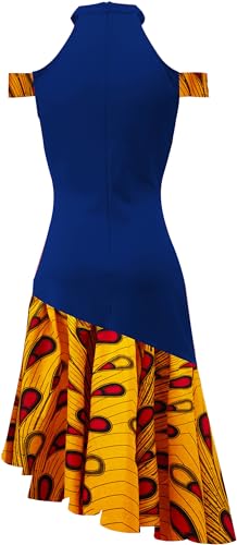 Image of Women's African Print Dress Ankara Sexy Dress Wedding Dresses