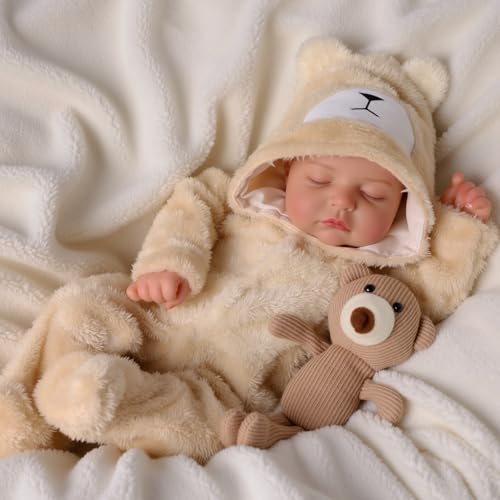 Muñeca bebé reborn realista de 20 pulgadas miniatura 7