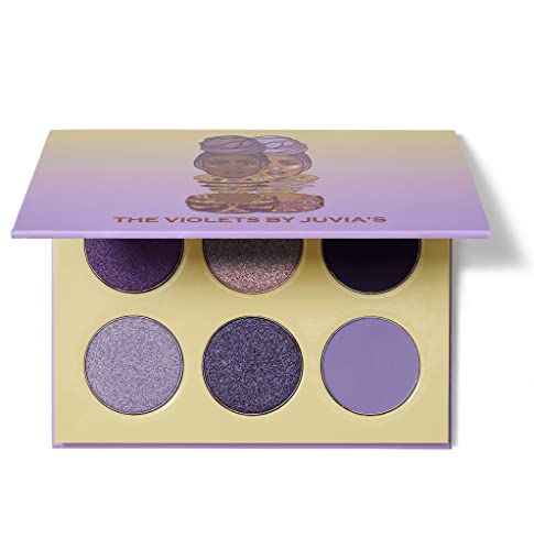 Juvia's Place Eggplant, Amethyst And Orchid Orange Bronze Eyeshadow Palette - Professional Eye Makeup, Pigmented Eyeshadow Palette, Makeup Palette For Eye Color & Shine, Pressed Eyeshadow Cosmetics, Shades Of 6 #TOP17