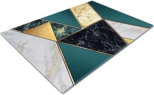 Chopping Boards | Glass Worktop Savers | Worktop Protectors Heat Resistant | Catering Chopping Boards | Chopping Boards Glass | Over The Sink Chopping Board | Large | Grey Silver Black