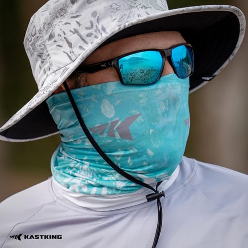 Image of KastKing Sol Armis Neck Gaiter - UPF 50 Face Mask - UV Sun Protection Mask for Men & Women, Fishing, Hiking