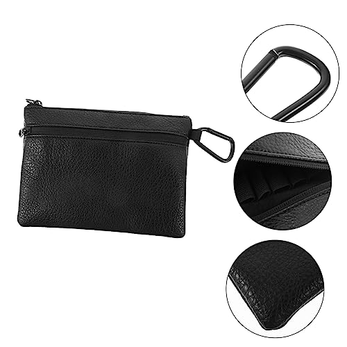 INOOMP Bolsa De Golfe Acessórios Ao Ar Livre Bolsa De Golfe De Couro Suporte Para Tee De Golfe Bolsa