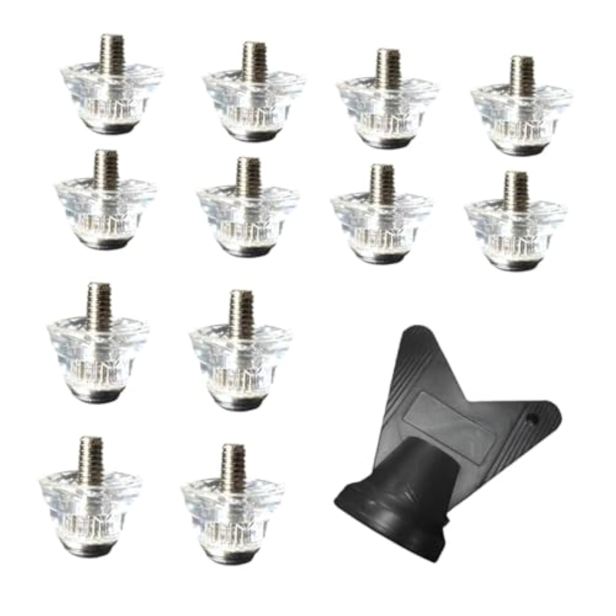 12Pcs Football Boot Spikes for Athletic Sneakers