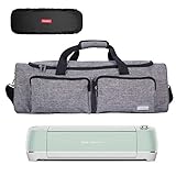 NestOne Carrying case and dust Cover for Cricut Maker, Explore air 2, Silhouette Cameo 4 and Accessories | Heavy Duty and Waterproof | Grey
