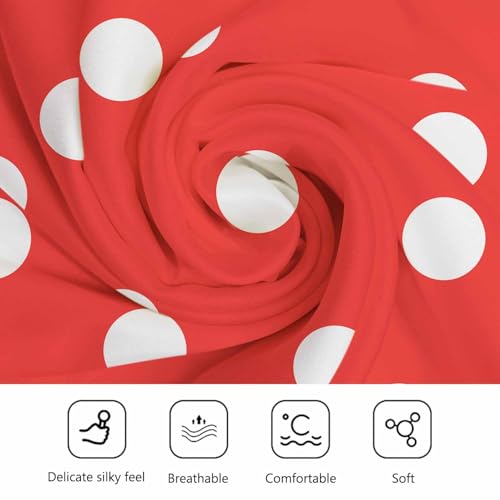 Sea Wildlife Head Scarf Silk Feel Like Underwater Animals Seaweed Corals Fish Shrimps Bandana Soft for Women Girls4