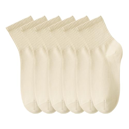 Image of MAGIARTE Womens Mini Crew Ankle Socks Athletic Casual Cotton Socks for Women