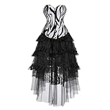 Korsett Kostüm DamenB damen gelegenheiten tragen, ob schick, elegant, oder leger. Auch sexy... alles ist möglich. Man muss ihn nur entsprechend kombinieren. Korsett für Halloween-Party und Fastnacht ; corsage perfekt um das Gothic-Outfit; corsage war als Accessoire für eine Piratenparty gedacht; Corsage Korsage für eine Kostüm Party, könnte man auch im Alltag tragen.