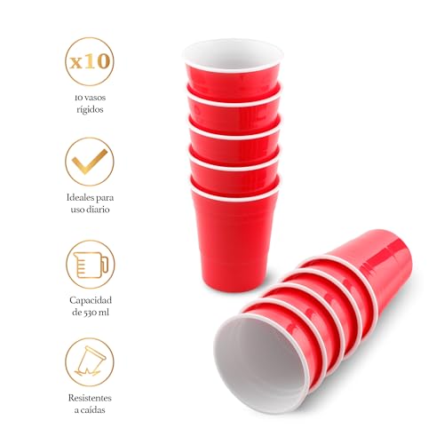 Recopilación y reviews de Vasos de plástico fiesta para comprar online. 20 Imagen adicional